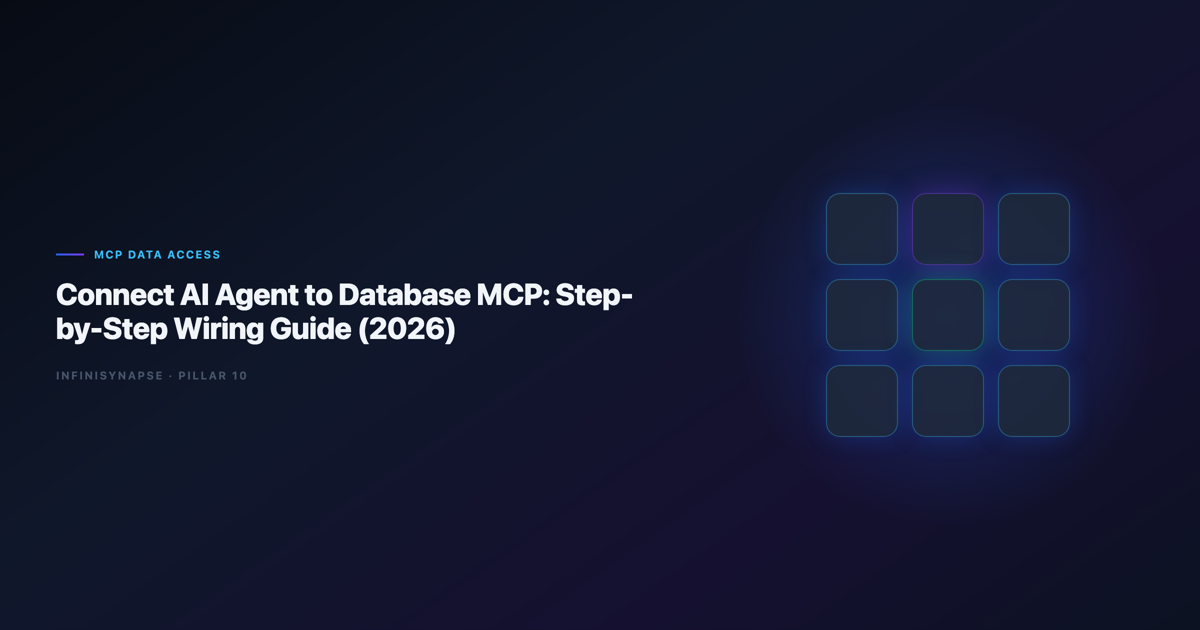 How to connect an AI agent to a database with MCP