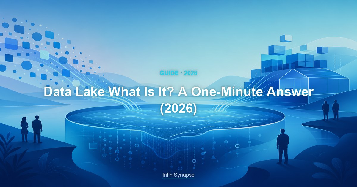 Answering the query data lake what is in 2026: a fast, plain definition of the data lake and where it fits