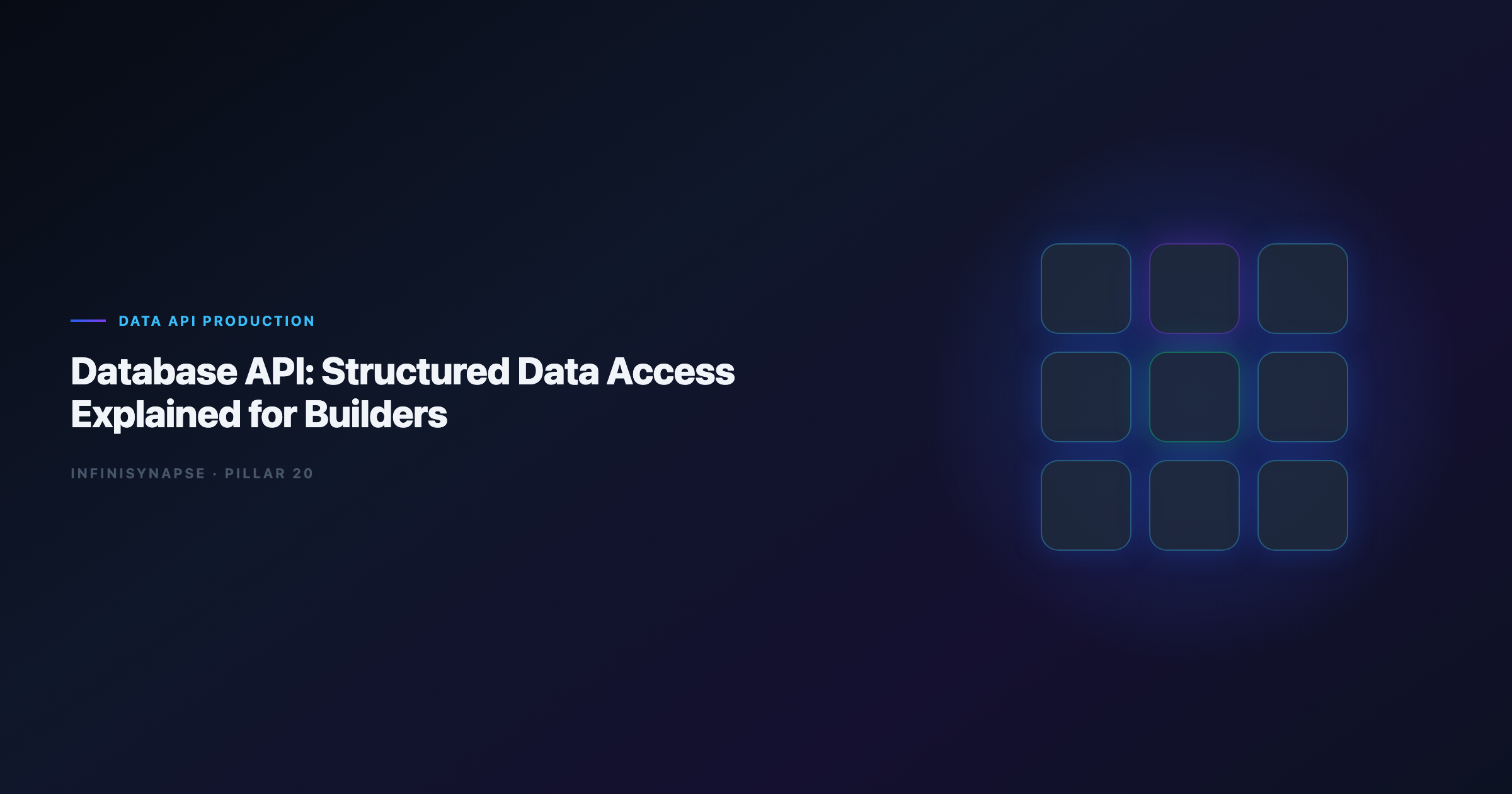 Hero image for database-api