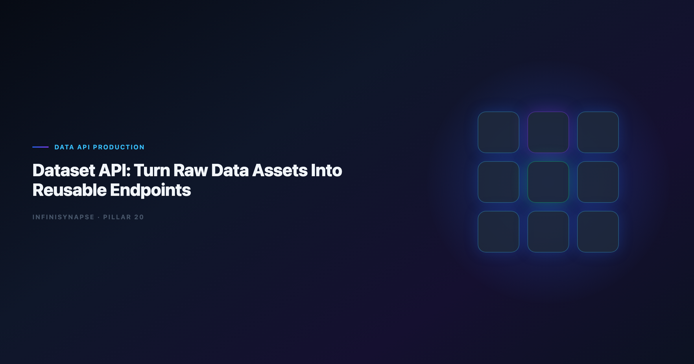 Hero image for dataset-api