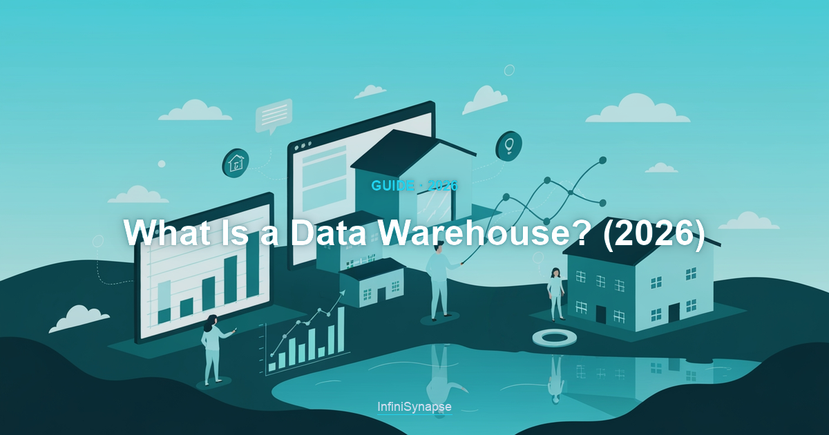 Overview answering what is a data warehouse in 2026: a structured, central store optimized for reliable reporting and analysis