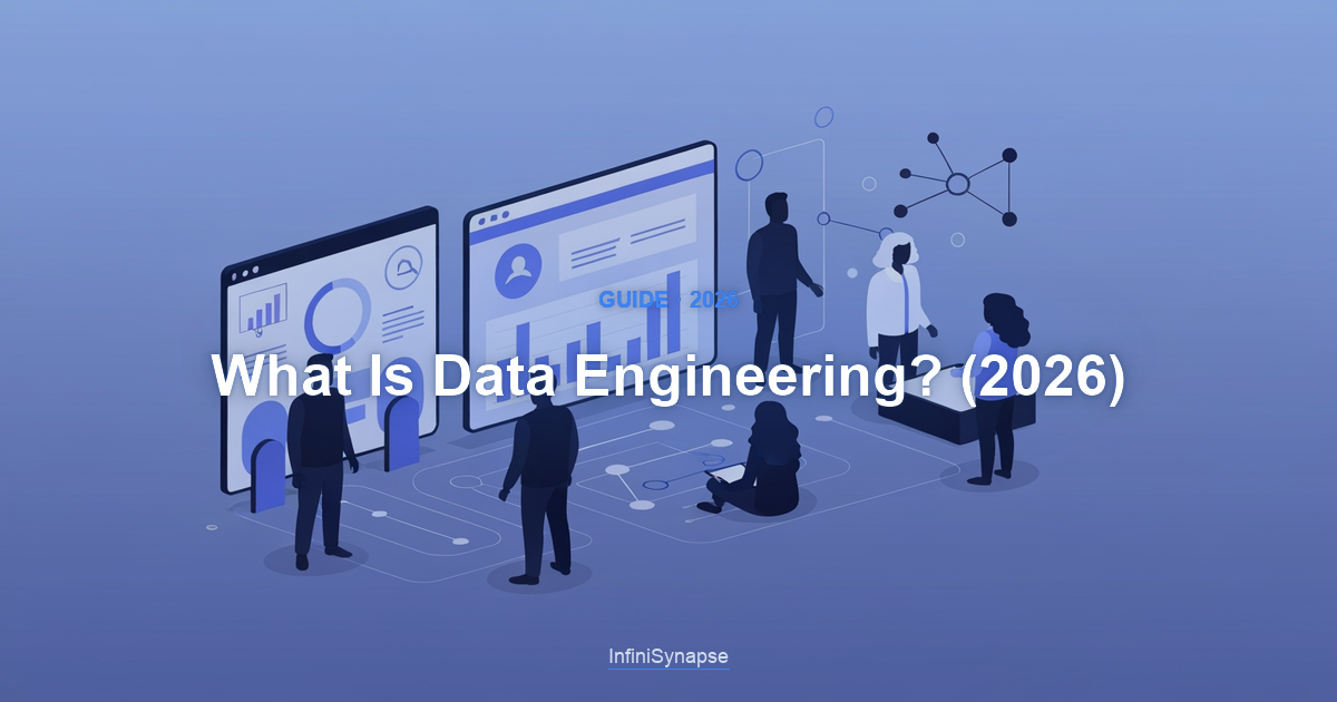 Overview answering what is data engineering in 2026: the discipline of building reliable systems that move and prepare data for use