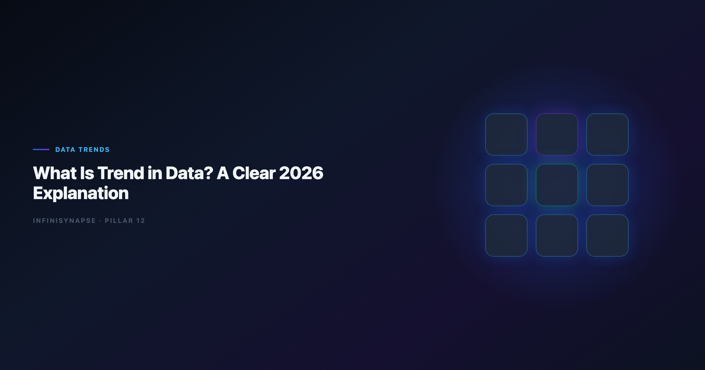 Trend in data statistical and business views